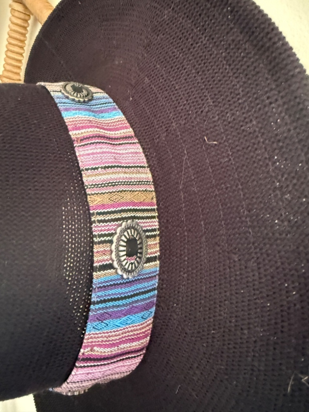 NWT Anthropologie Wyeth Western Trimmed Boater Hat - Picture 5 of 5
